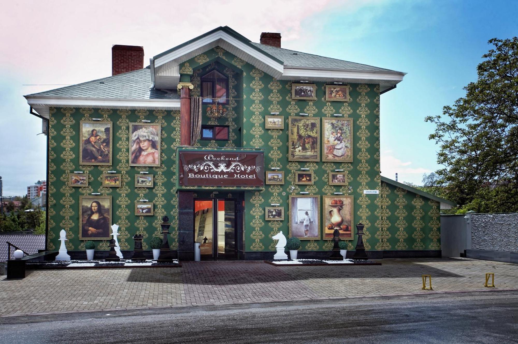 Weekend Boutique Hotel Chişinǎu Buitenkant foto